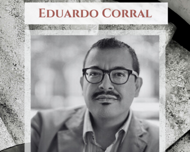 Advanced Weeklong Poetry Workshop: Structure and Progression with Eduardo Corral